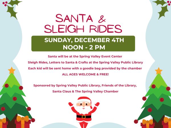 Santa & sleigh ride